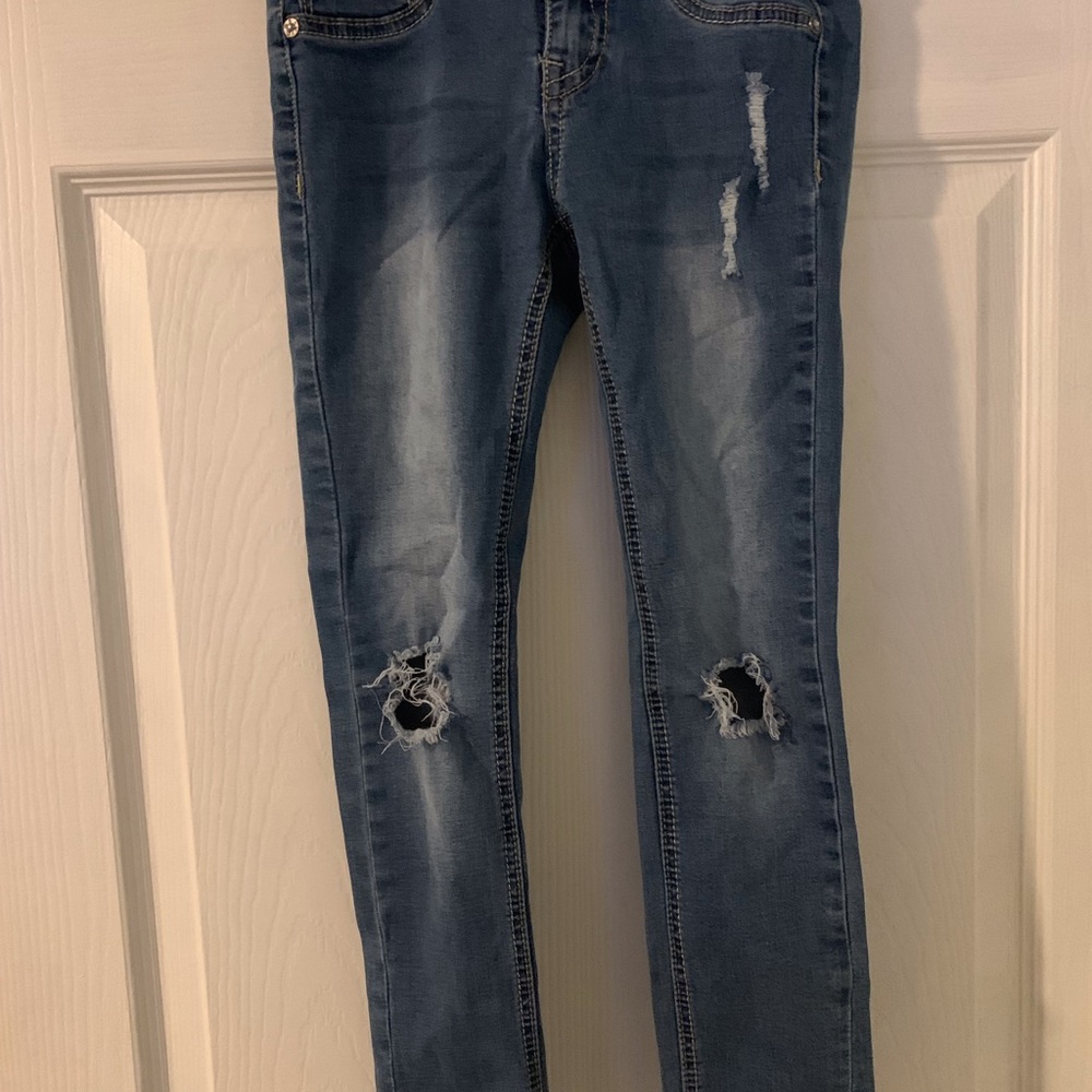 Girls Ripped Jeans